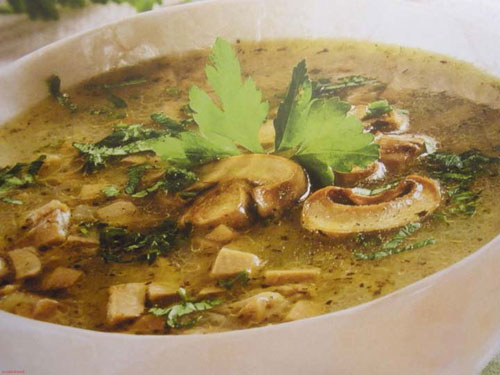 Как приготовить суп из шампиньонов